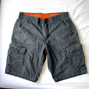 Black Cargo Shorts